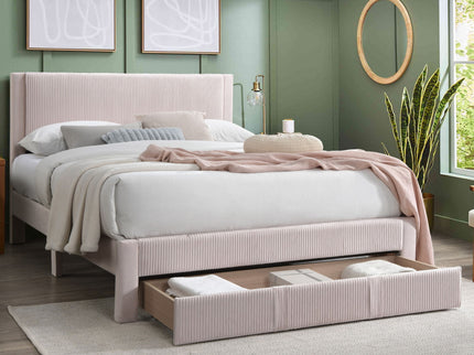 Contemporary Bed & Storage Drawer