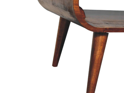Solid Wood Open Coffee Table