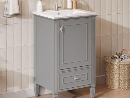 Retro Bathroom Vanity With Sink