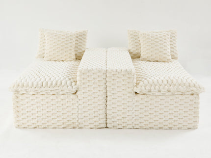Multifunctional Sofa, Side-By-Side Or Facing Each Other