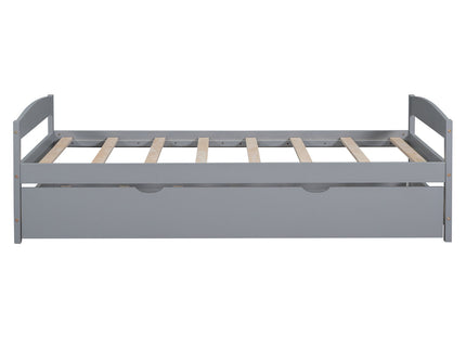 Platform Bed With Trundle