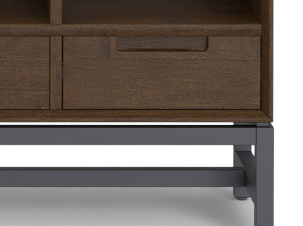Banting - 9 Cube Bookcase With Drawers - Walnut Brown