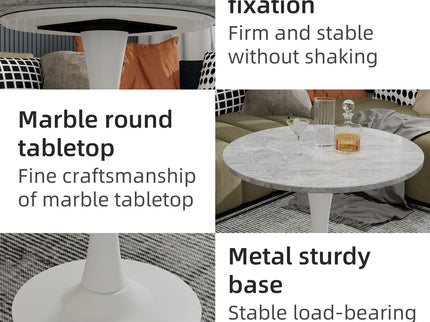 Coffee Table & Round Top