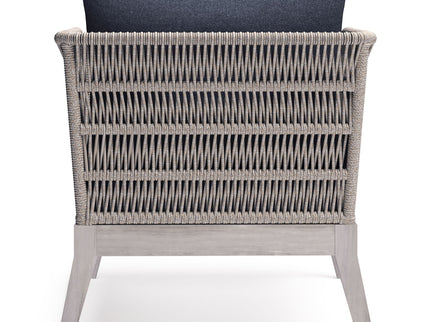Santiago - Outdoor Conversation Chair - Slate Gray