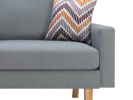 Bahamas - Minimalistic Sofa With 2 Throw Pillows