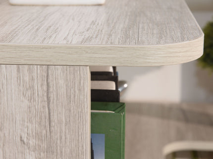 L-Shaped Corner Bookshelf
