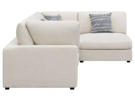 Rhette - Upholstered Sectional With Reversible Cushions