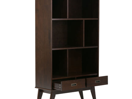 Draper - Mid Century Wide Bookcase And Storage Unit