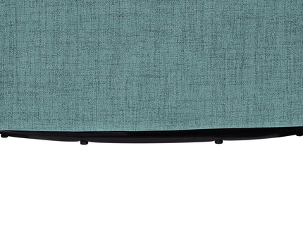 Solitude - Skirted Swivel Accent Chair With Hemp Like