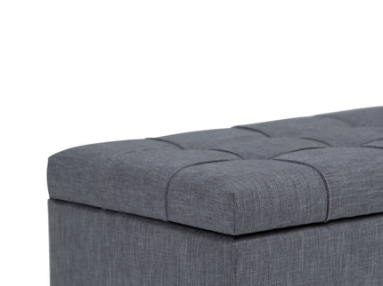 Sienna - Upholstered Storage Ottoman Bench