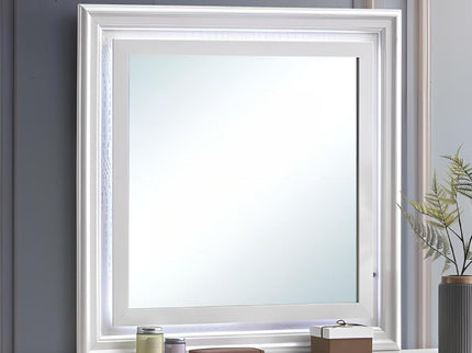 Verona - Mirror With Premium Low Distortion Glass - White