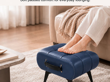 Minimalist Footstool With Hidden Storage