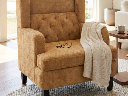 Modern Tufted Upholstered Accent Chair For Living Room