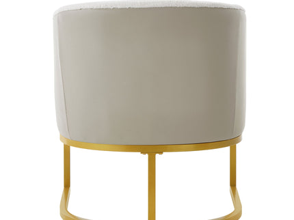 Upholstered Reading Accent Armchair For Living Room