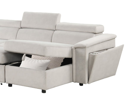 Harvey - Power Recliner Sleeper Sectional