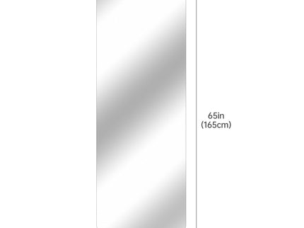 Full Body Round Corner Mirror For Living Room