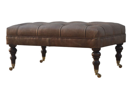 Buffalo - Ottoman With Castor Legs