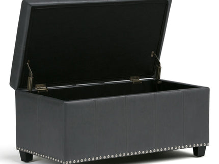 Amelia - Transitional Storage Ottoman Bench