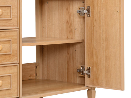 Bathroom Vanity With Sink, 3 Drawers & 2 Doors