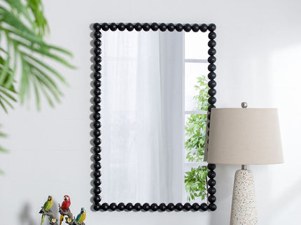 Rectangle Mirror, Wall Mirror For Living Room Bedroom Entryway - Black