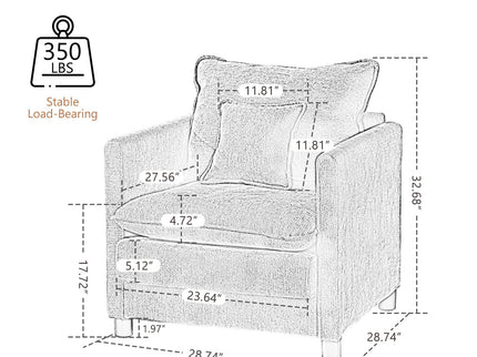 Modern Reading Armchair