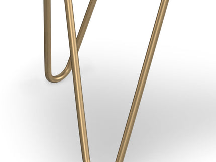 Patrice - Handcrafted Metal And Wood Accent Table