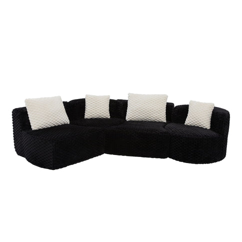 Modular Sectional Sofa With Free Combination Design
