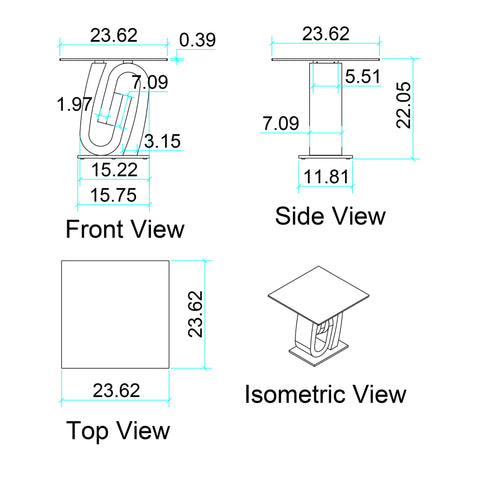 Rocky - Table, Elegant Design