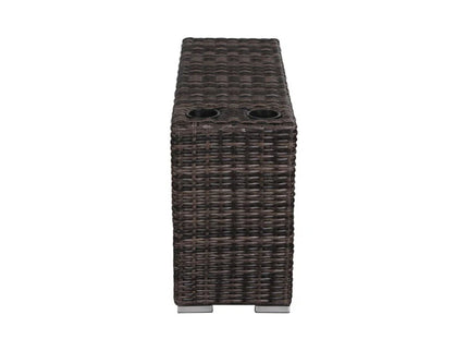 Modern Rattan Wicker Seating Group With Cushions