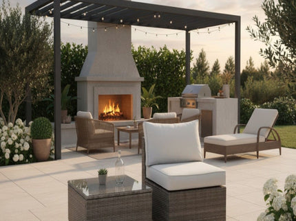 Modern Patio Set With Coffee Table