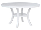 White / 7 Pc. Table, 6 Chairs