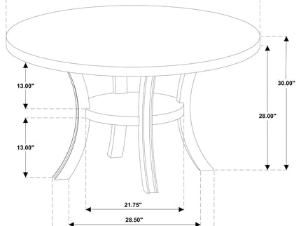 Tyler - Round Dining Table Set
