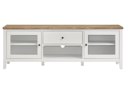 Evanston - 3 Piece 67" TV Stand - White