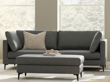 Ava - Mid Century Sofa With Ottoman Set