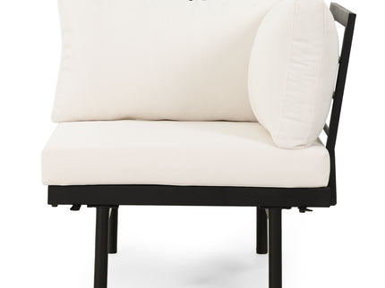 Theo - Sofa Corner, Coffee Table - Cream