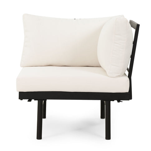 Theo - Sofa Corner, Coffee Table - Cream