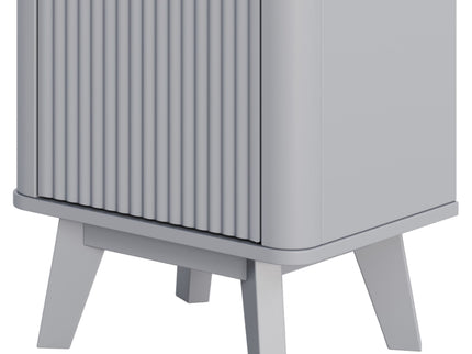 Tall Bathroom Storage Cabinet With Adjustable Shelves And 1 Drawer & Door