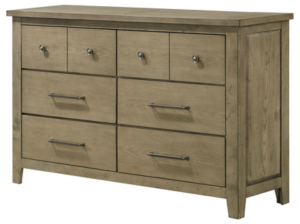 Pelton - 6 Drawer Dresser - Oak