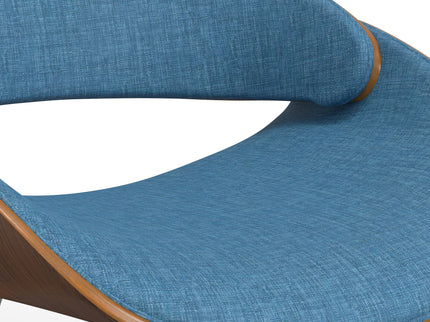 Malden - Bentwood Upholstered Dining Chair With Wood Back