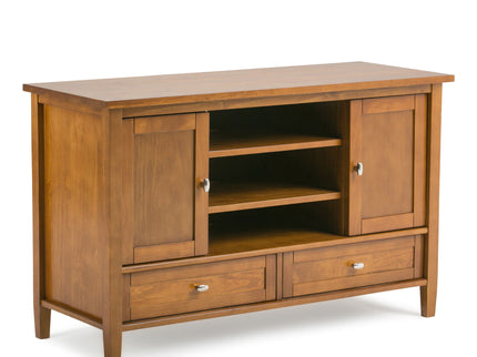 Warm Shaker - Transitional Style TV Media Stand