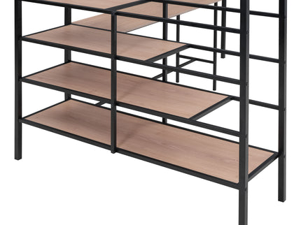 Loft Bed With Desk And Lateral Storage Ladder