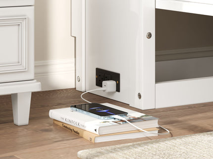 Murphy Bed With Charging Station And Drawer