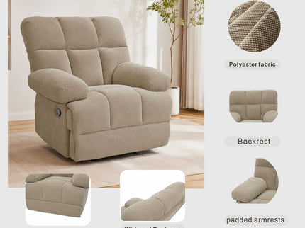 Manual Rocker Recliner Chair