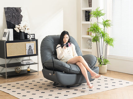 Power Recliner Swivel Glider USB Charger With tooth Music Player, Sleep, Working, Game And Leisure