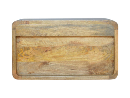 Curve Upper Slot Floating Nightstand