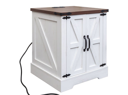 Nightstand With Adjustable Shelf