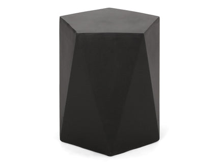 Side Table With Geometric Design