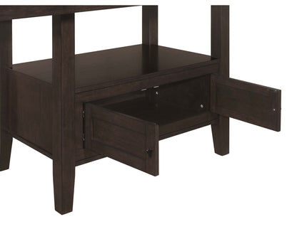 Prentiss - Extension Counter Dining Table - Cappuccino