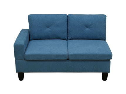 Modular L - Shaped Sectional Sofa 6 Seater 4 Piece Couch With Chaise