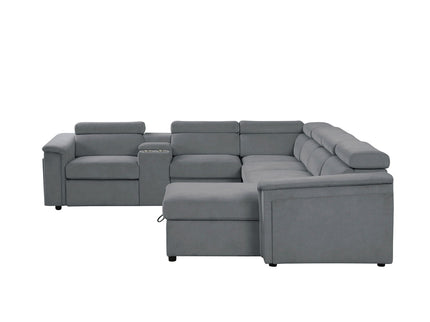 Harvey - Power Recliner Sleeper Sectional